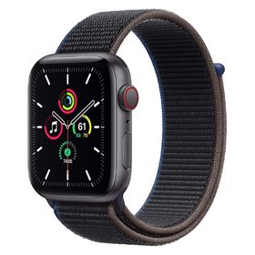 Apple Watch SE (GPS + Cellular, 1.575 pulgadas) - Gris espacial con banda deportiva