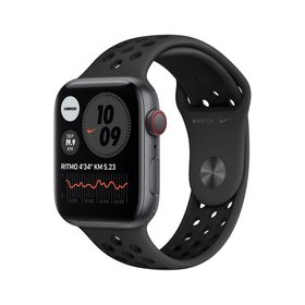 Apple Watch Nike SE GPS + 4G - 44mm Space Gray Aluminium Case Anthracite/Black Nike Sport Band