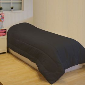 acolchado-oro-1-1-2-plazas-liso-negro-50020474