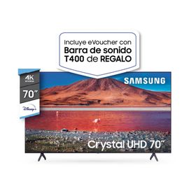 Smart TV 4K UHD Samsung 70" UN70TU7000