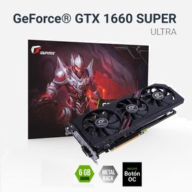Placa De Video Nvidia Colorful Igame Geforce Gtx 1660 Super 6GB