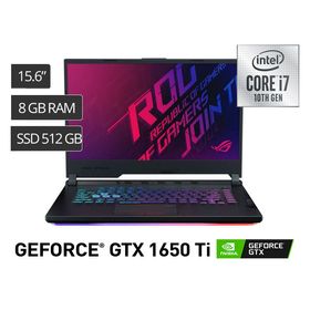 ASUS ROG Strix G15 15.6? Gamer Notebook Core i7 8GB RAM 512GB SSD GeForce GTX 1650 Ti