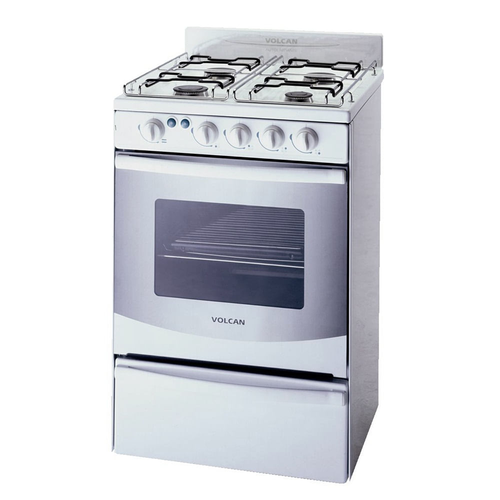 Cocina Volcan 89643V MG Blanca 55cm - fravega