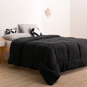 acolchado-oro-queen-liso-negro-50026175