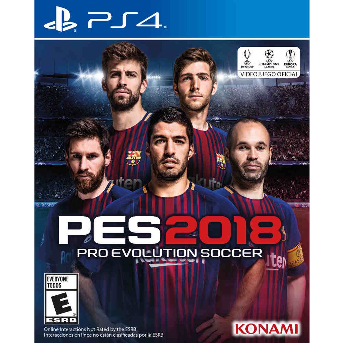 Juego PS4 Konami PES 2018 - fravega