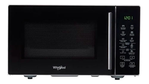 Microondas Whirlpool Wms25a 25l 1400w Grill Inoxidable