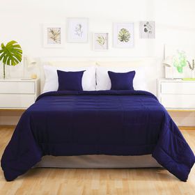 cubrecama-oro-queen-liso-azul-marino-990019768