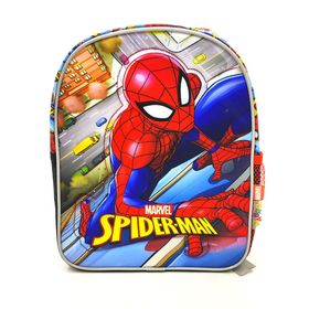 mochila-spiderman-marvel-bulding-line-con-carro-12-rojo-990030426
