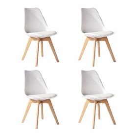 set-de-4-sillas-con-almohadon-de-plastico-y-madera-blanco-tulip-50002669