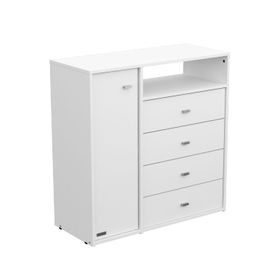 comoda-cajonero-4-cajones-1-puerta-melamina-milenial-blanco-50030911