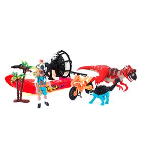 set-de-dinosaurios-back-to-the-jurassic-mediano-lancha-990011662