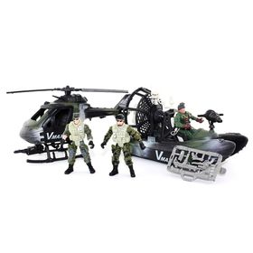 set-combat-force-mediano-helicoptero-lancha-990011661