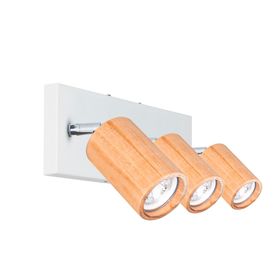 lampara-aplique-blanco-3-luces-cilindro-madera-movil-pared-gu10-led-gioluce-21131372