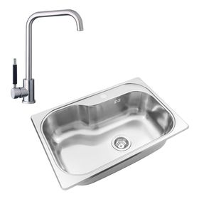 bacha-cocina-johnson-luxor-si71-a-griferia-piazza-10303ss-990063428