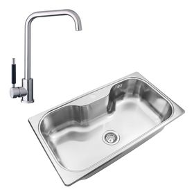 bacha-cocina-johnson-luxor-si85-sta-griferia-piazza-10303ss-990063427