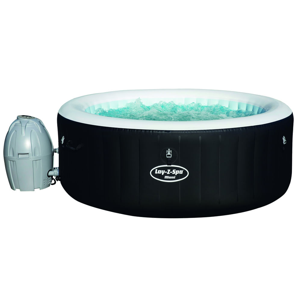 Jacuzzi Inflable Bestway LayZSpa Miami 669Lts 180 x 66 cm fravega