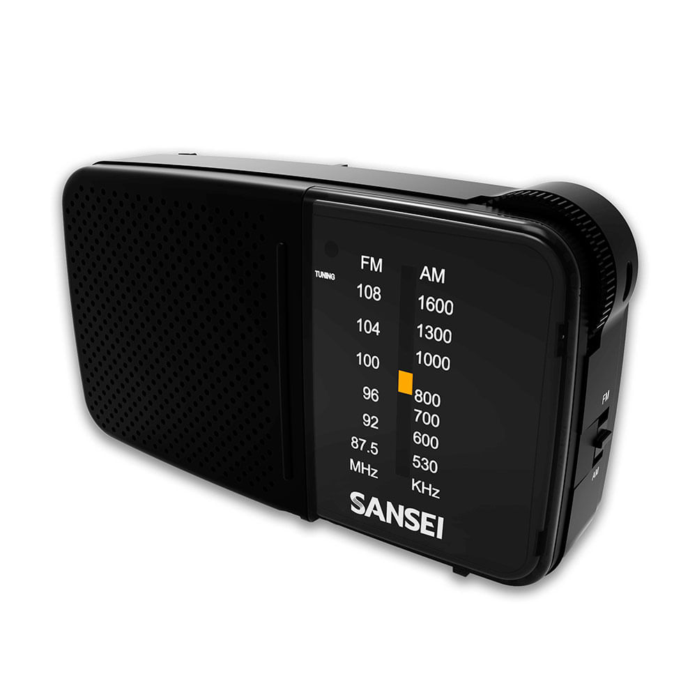 Radio Portátil AM/FM Sansei RX7 fravega