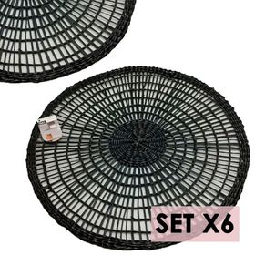 pack-x6-individuales-mesa-redondos-rusticos-38cm-deco-negro-20563633