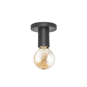 aplique-techo-pared-moderno-leon-1-luz-negro-spot-led-e27-gioluce-21206638