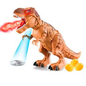 dinosaurs-playset-45-cm-dino-might-dinosaurio-pone-huevos-con-movimiento-vapor-t-rex-luz-y-sonido-marron-990140139