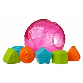 Juguete didáctico Playgro ROLL AND SORT BALL PINK