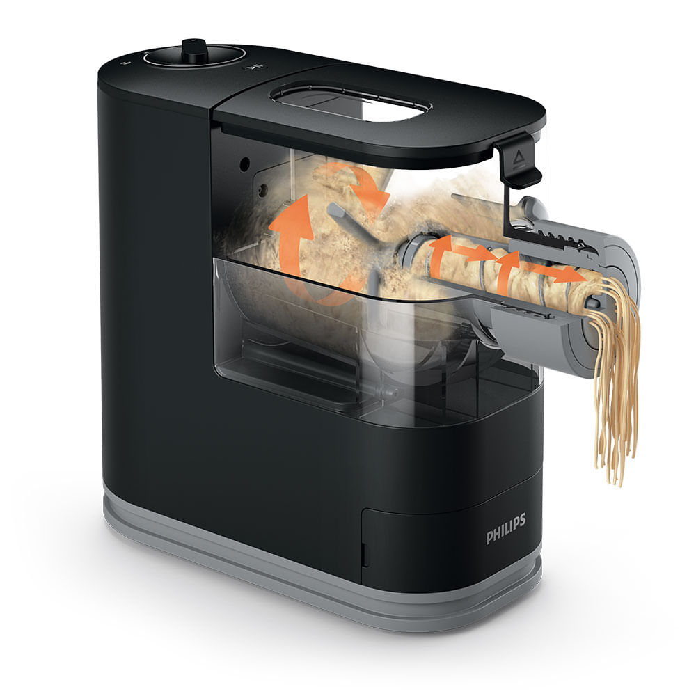Máquina de Pastas Philips Pasta Maker Viva Collection HR2335/11 Negra