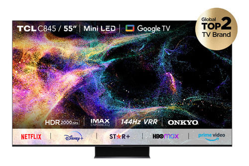 Televisor Tcl Mini Led 55  L55c845 Uhd Google Tv-rv