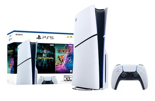 Consola Ps5 Sony Playstation 5 Slim 1tb Ed Standard + Bundle