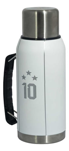 Termo Acero Inoxidable 1 Litro Lusqtoff Tl1-9 Color Blanco