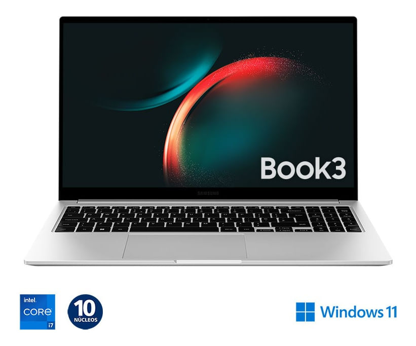 Samsung Notebook Galaxy Book3 15.6" I7 512/ 16GB