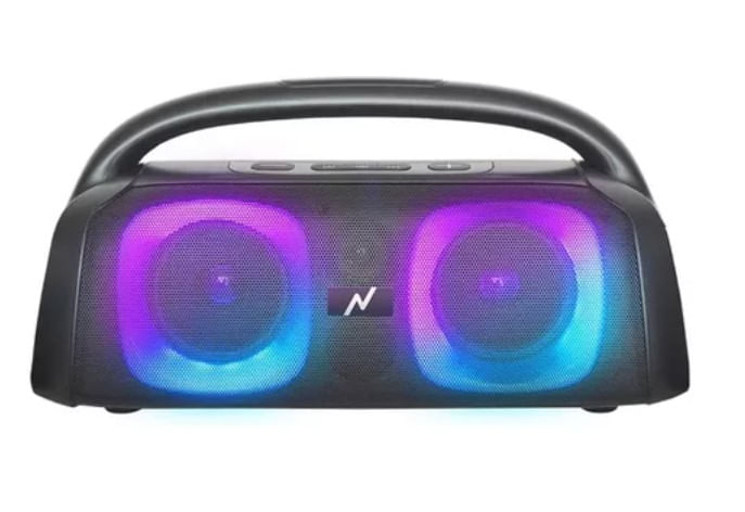 Parlante Inalambrico Bluetooth Karaoke Noga Bt675 25w Rgb
