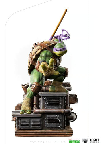 Figura Donatello Bds 1:10 Tmnt 64522-10 Iron Studios