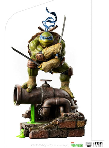 Figura Leonardo Bds 1:10 Tmnt 64622-10 Iron Studios