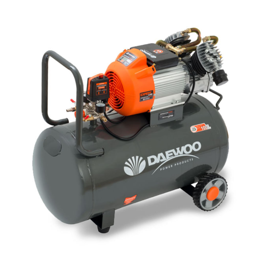 Compresor de Aire Daewoo 100l 3450rpm DAC100VD
