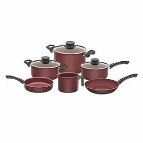 set-juego-de-bateria-ollas-9-pzs-tramontina-paris-granito-bordo-21274407