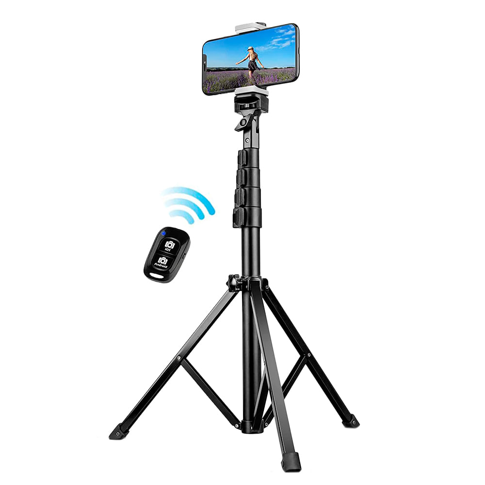 Trípode Extensible Gadnic DAA214 Con Control Remoto Bluetooth