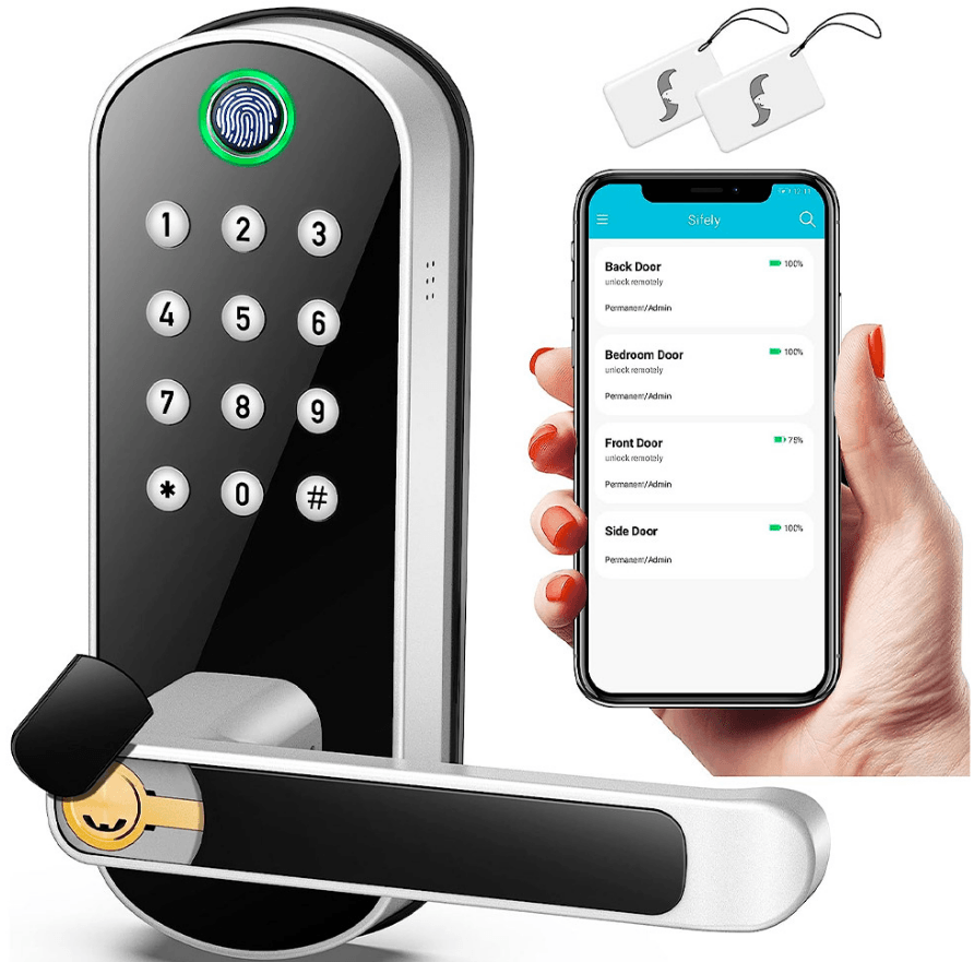 Cerradura Digital Inteligente Gadnic con Huella