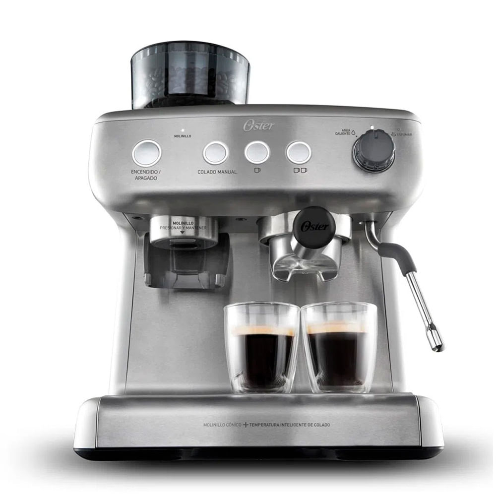 Cafetera Espresso Oster Barista en casa 15 Bar con Molinillo