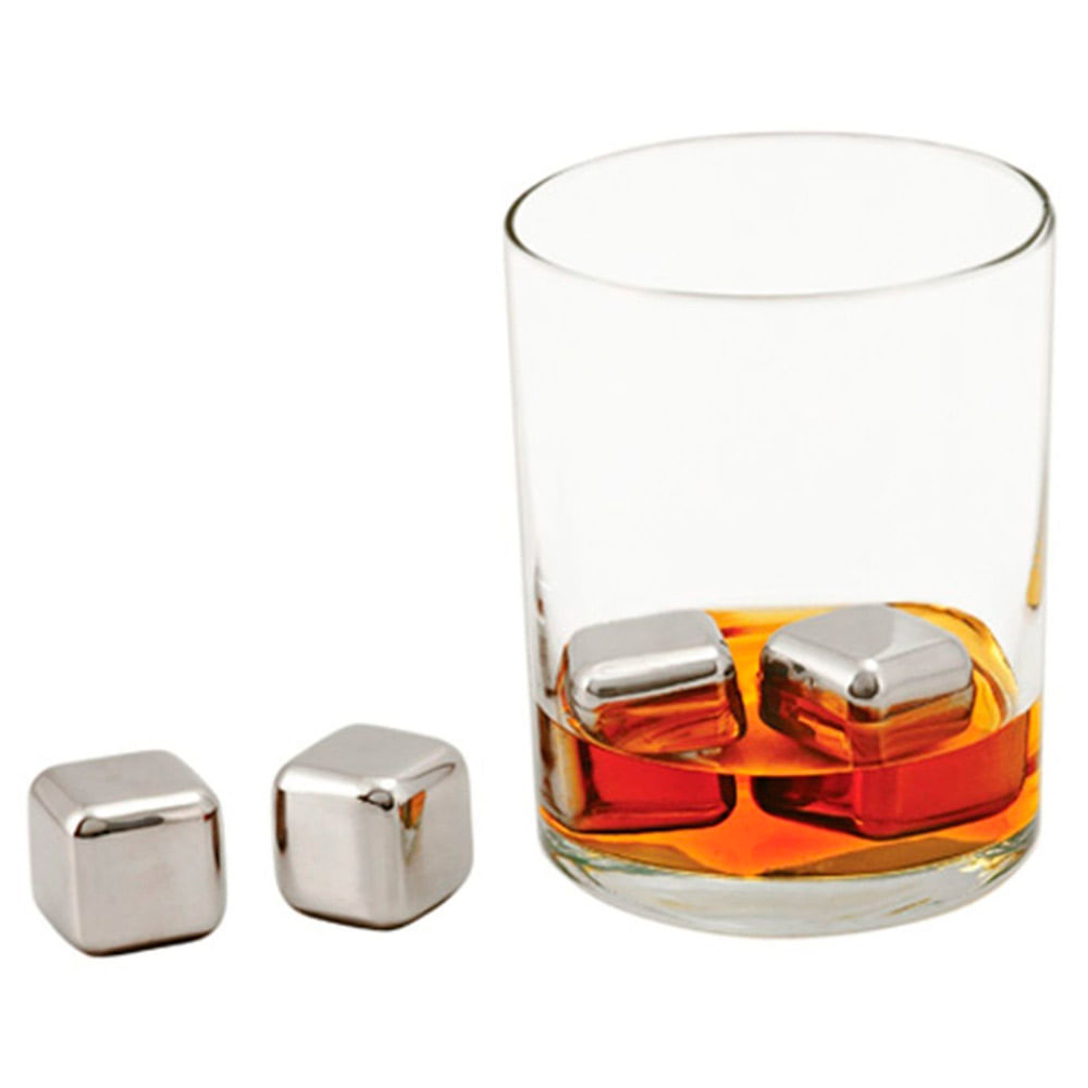Set X6 Hielos De Acero Inoxidable Gadnic HWHIS1 Cubos De Hielo Reutilizables