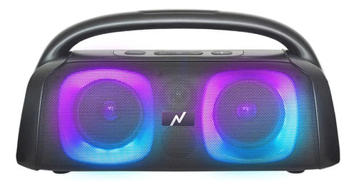Parlante Inalámbrico Bluetooth Karaoke + Control Noga Bt675 Color Negro