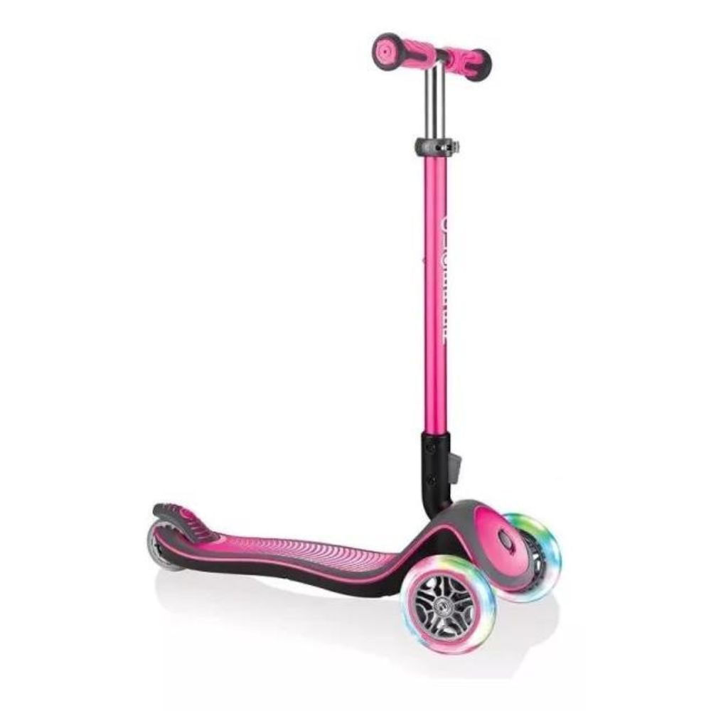 Globber Monopatin Elite Deluxe C/luces Rosa 444-410