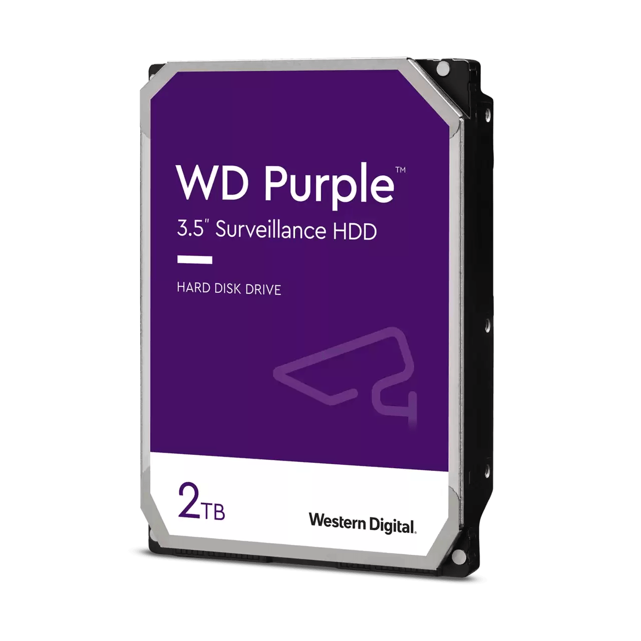 Disco HDD 2T Western Digital 3.5 PURPLE 256MB WD23PURZ
