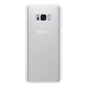 Funda Samsung Clear Cover Galaxy S8+ Silver