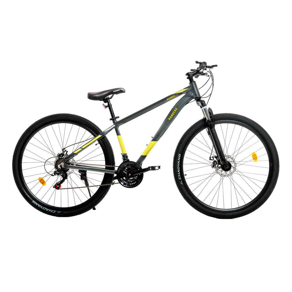 Bicicleta MTB 21 vel. Randers KAWILL gris / amarillo M