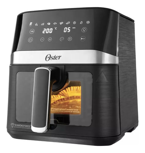 Freidora De Aire Digital 1300w 4l 10 Programas Oster Af40w