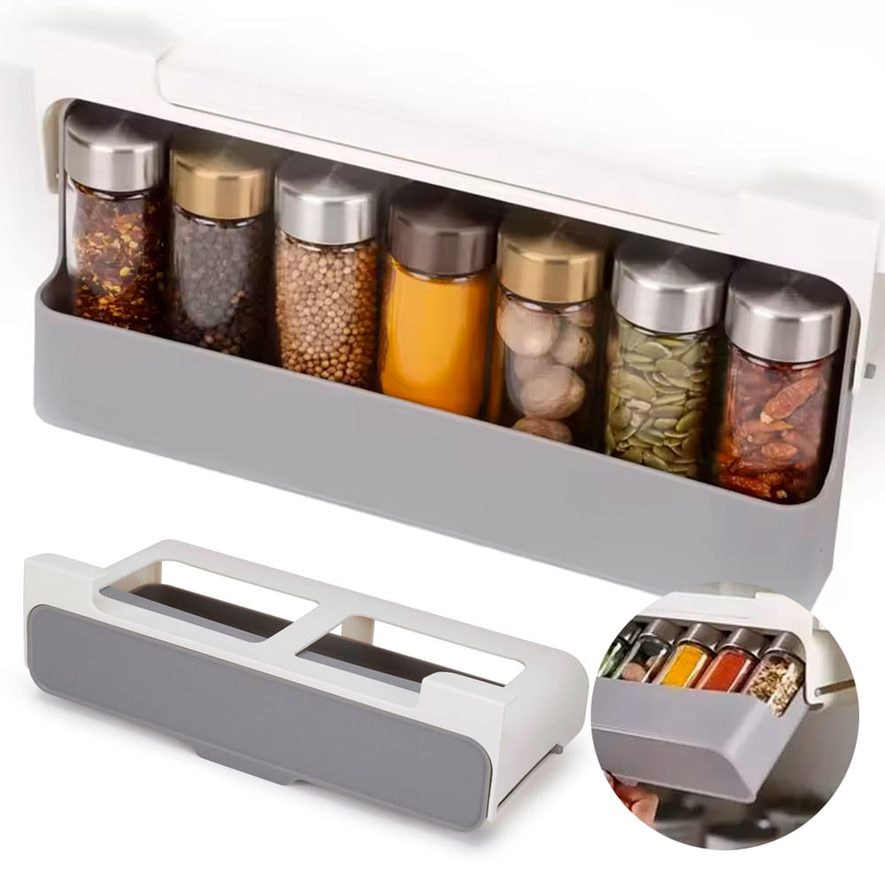 Estante Especiero Condimentero Gadnic Organizador de Cocina Rebatible