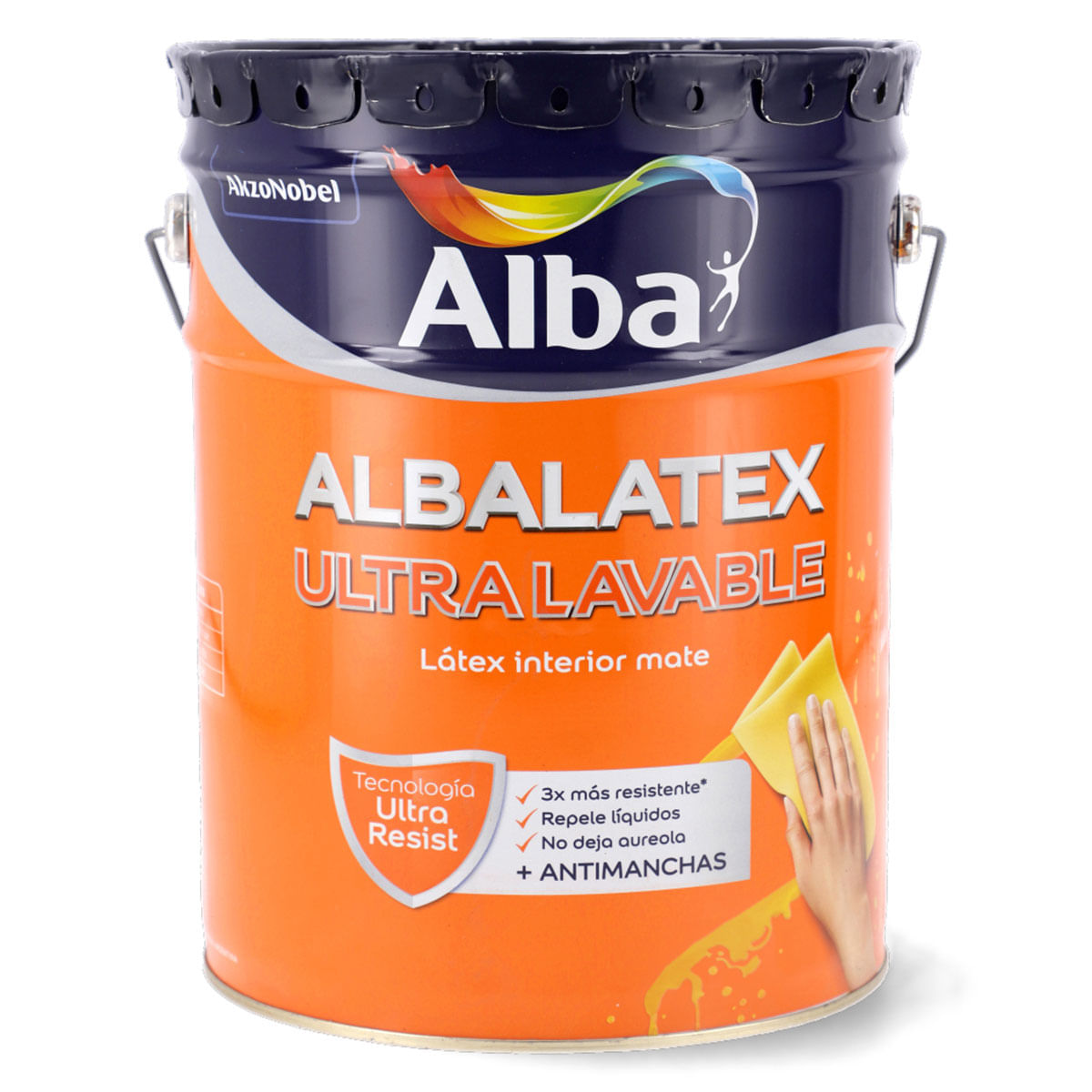 Pintura Latex Interior Ultralavable 20l Alba Albalatex - Rex