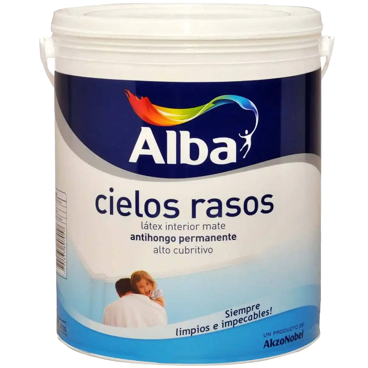 Pintura Latex Cielorraso Alba Antihongo 20lts Rex
