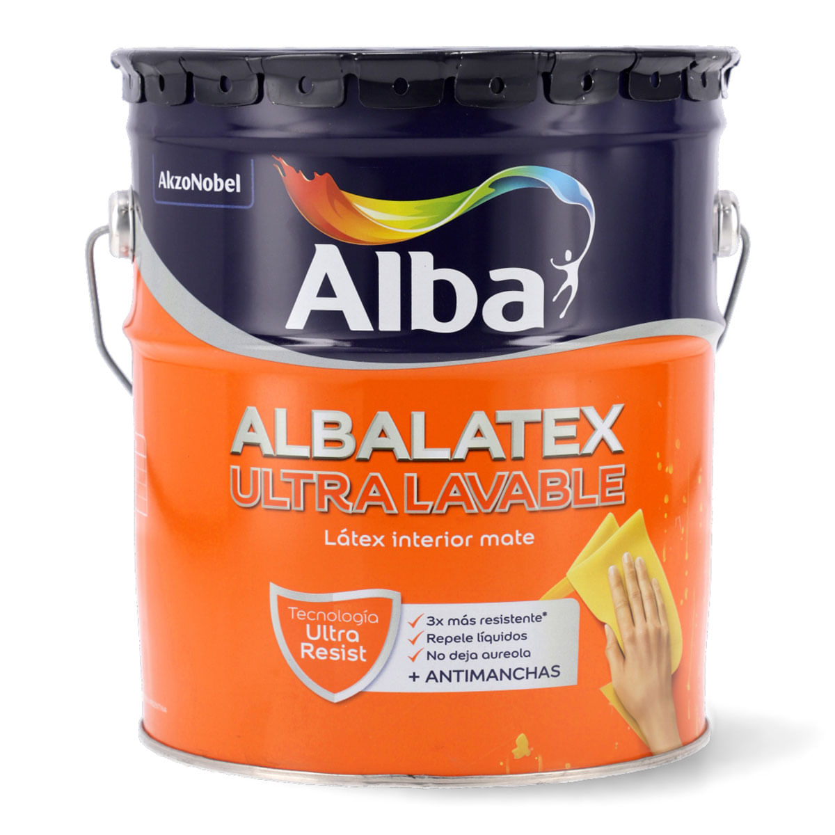 Albalatex Ultralavable Interior Mate Blanco 10lt  - Rex