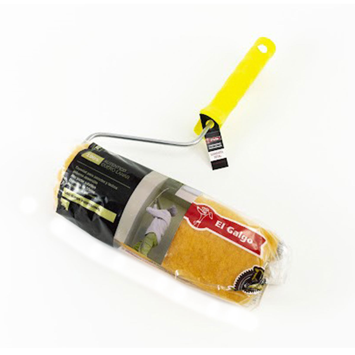 Rodillo Cuero Lanar Dorado El Galgo- 22 cm
